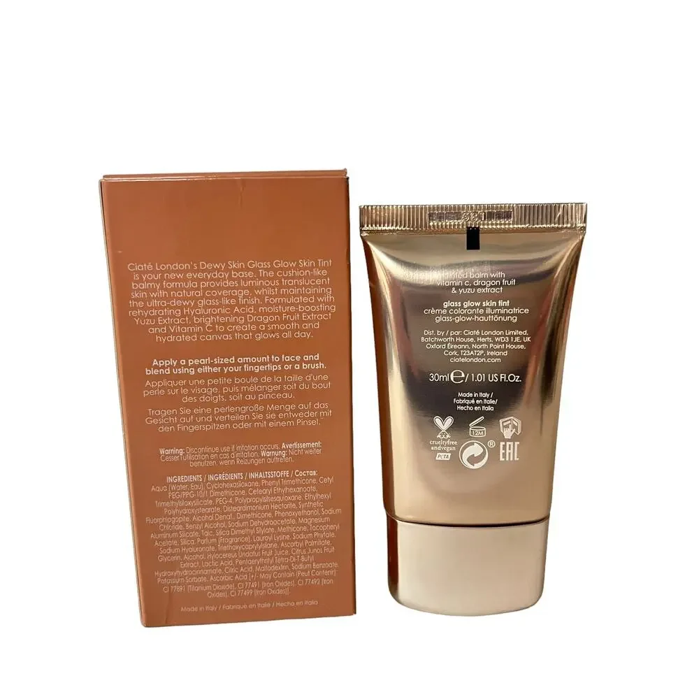 Ciate London Dewy Skin Glass Glow Skin Tint 1.01 fl oz Shade 040